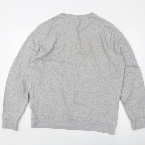 Levi's Mens Grey Cotton Pullover Sweatshirt Size L