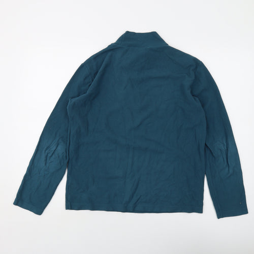 Uniqlo Womens Green Polyester Pullover Sweatshirt Size M Pullover