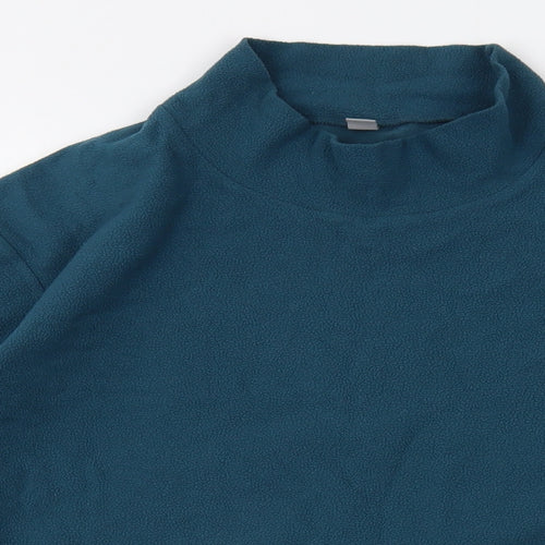 Uniqlo Womens Green Polyester Pullover Sweatshirt Size M Pullover