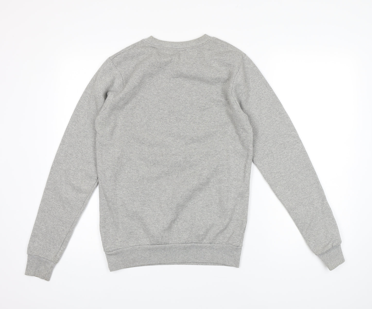 Hype Womens Grey Cotton Pullover Sweatshirt Size S