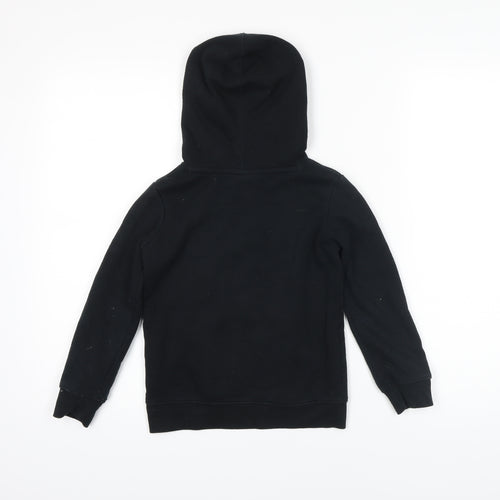 Jordan Boys Black Cotton Pullover Hoodie Size 4-5 Years