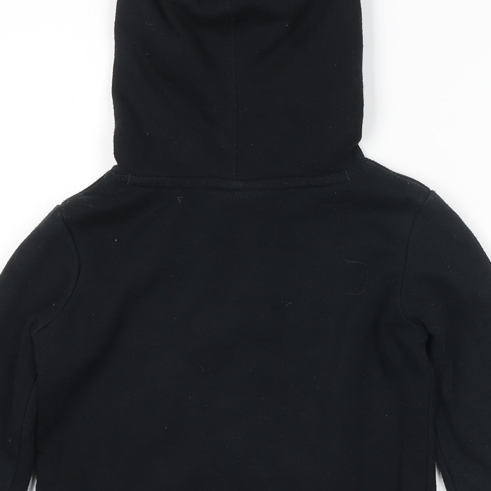 Jordan Boys Black Cotton Pullover Hoodie Size 4-5 Years