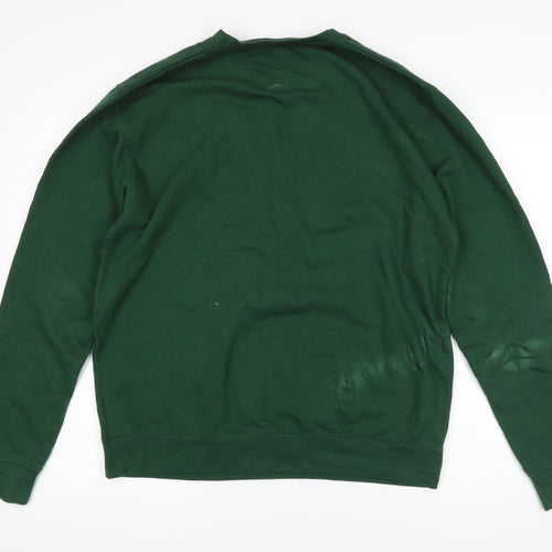The Killers Womens Green Cotton Pullover Hoodie Size L - The Killers