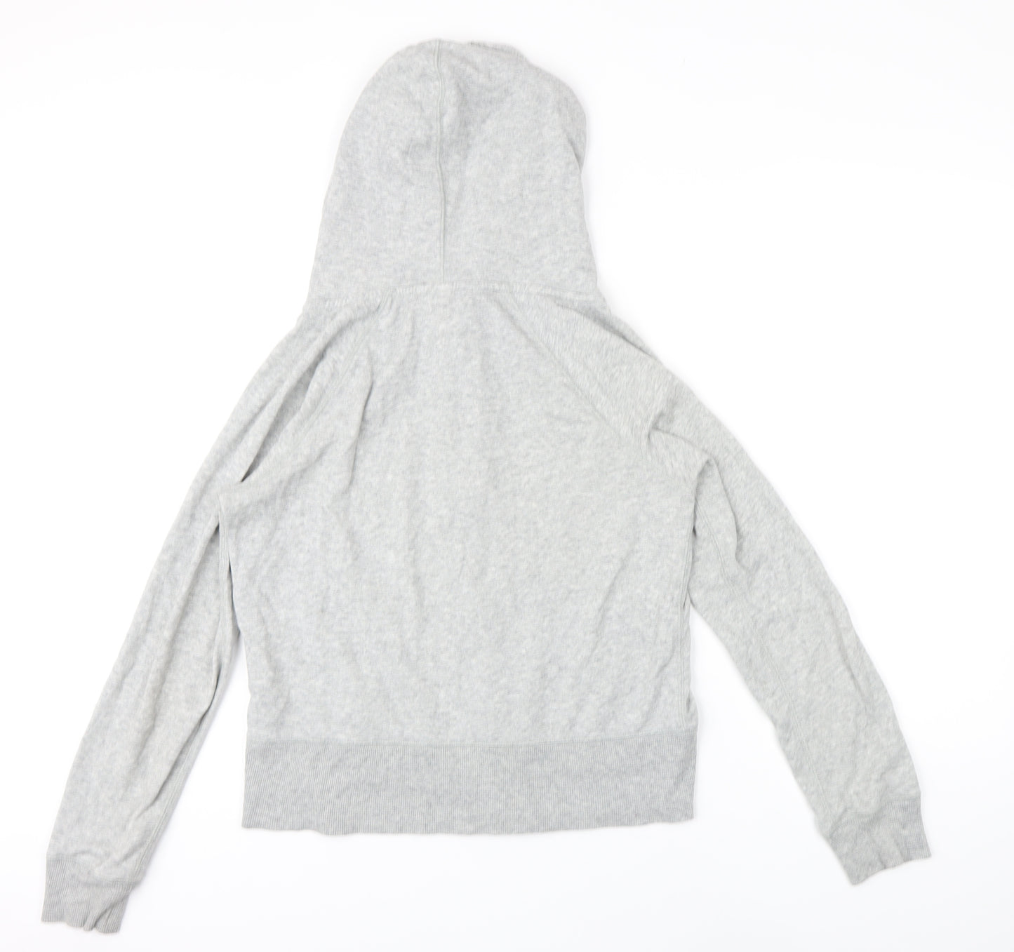 Gap Womens Grey Cotton Full Zip Hoodie Size M Zip