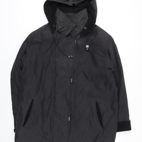 Easttracker Womens Black Jacket Coat Size L Zip