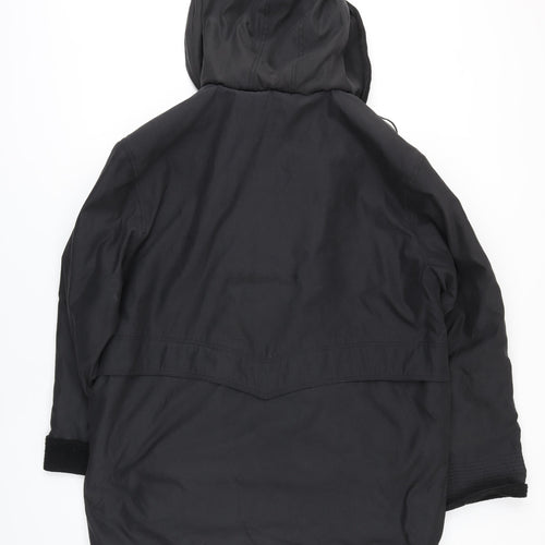 Easttracker Womens Black Jacket Coat Size L Zip