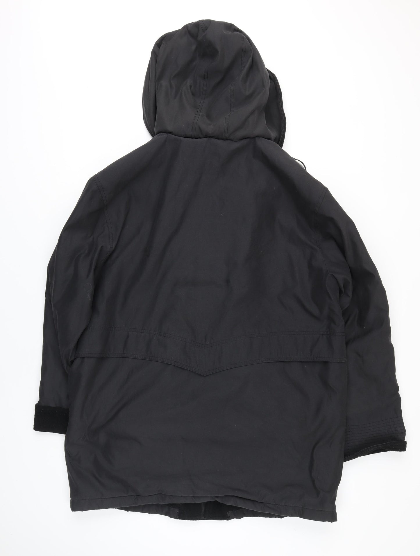Easttracker Womens Black Jacket Coat Size L Zip