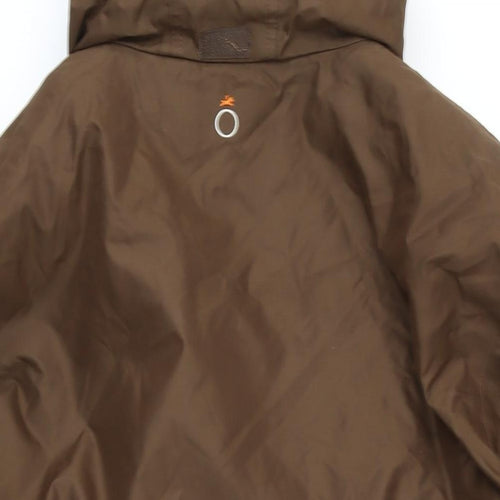 DECATHLON Mens Brown Jacket Coat Size M Zip