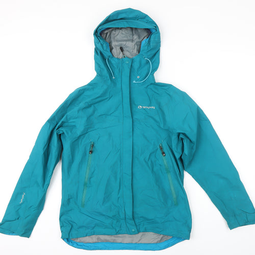 Sprayaway Womens Green Jacket Coat Size 8 Zip