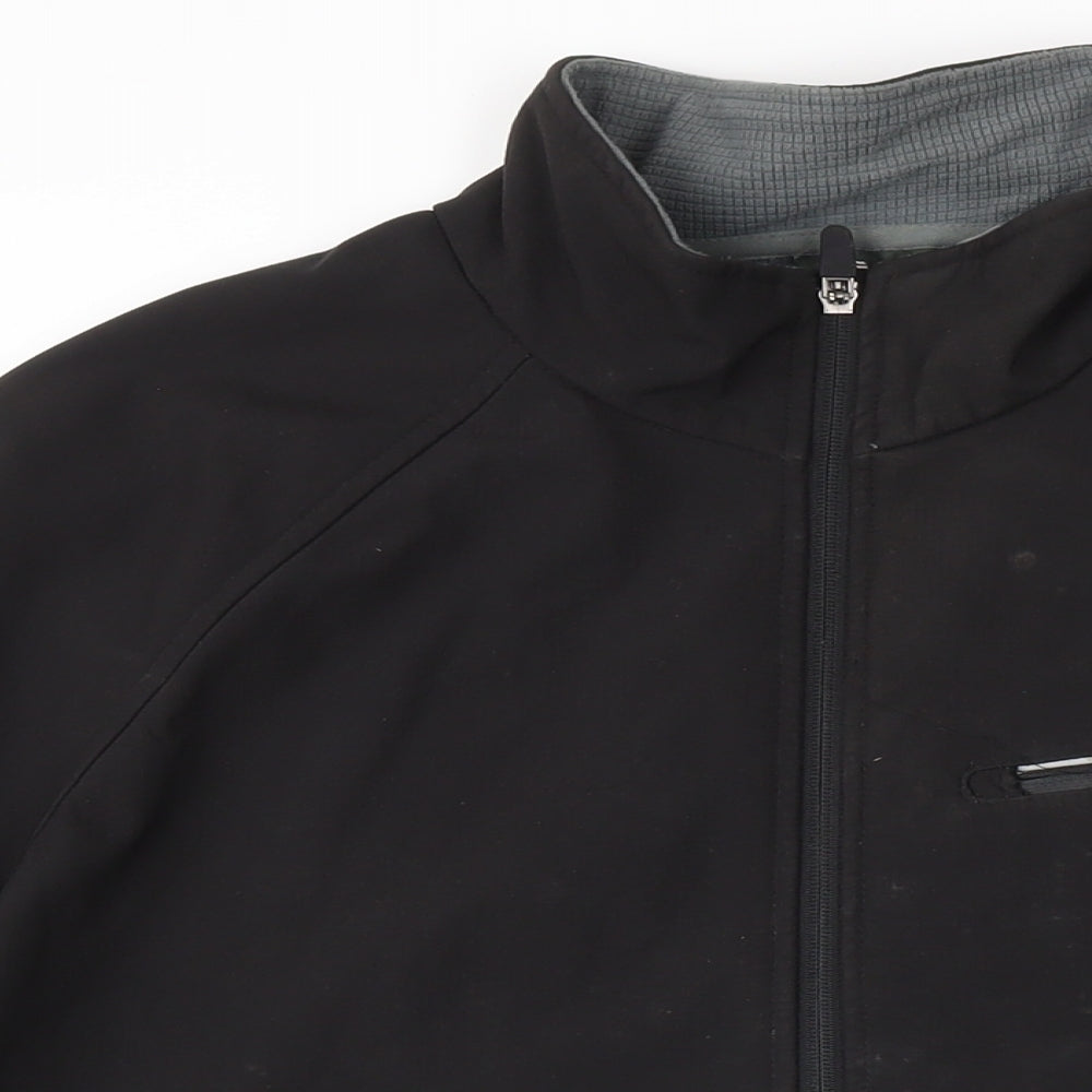 New Balance Mens Black Jacket Coat Size 5XL Zip