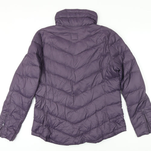 Gap Womens Purple Jacket Coat Size M Zip