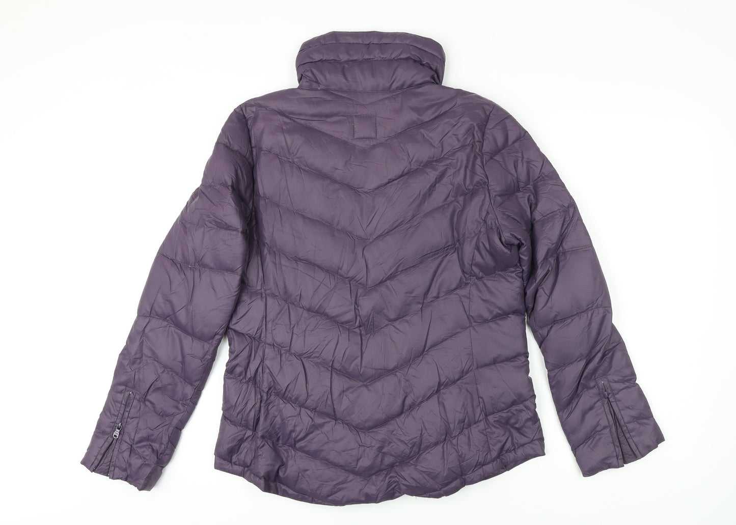 Gap Womens Purple Jacket Coat Size M Zip