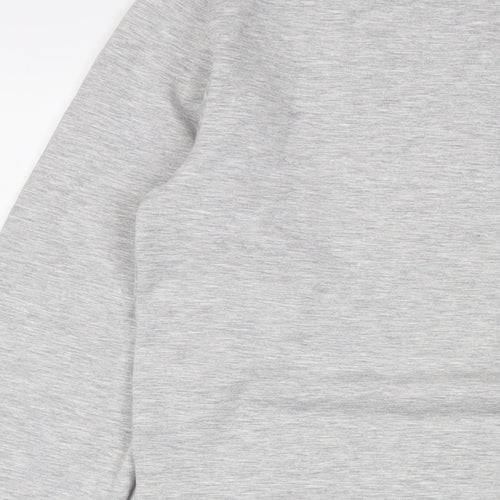 Marks and Spencer Womens Grey Polyester Pullover Sweatshirt Size 12 Pullover