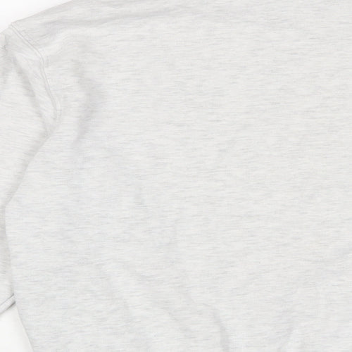 H&M Womens Grey Cotton Pullover Sweatshirt Size M Pullover - NASA