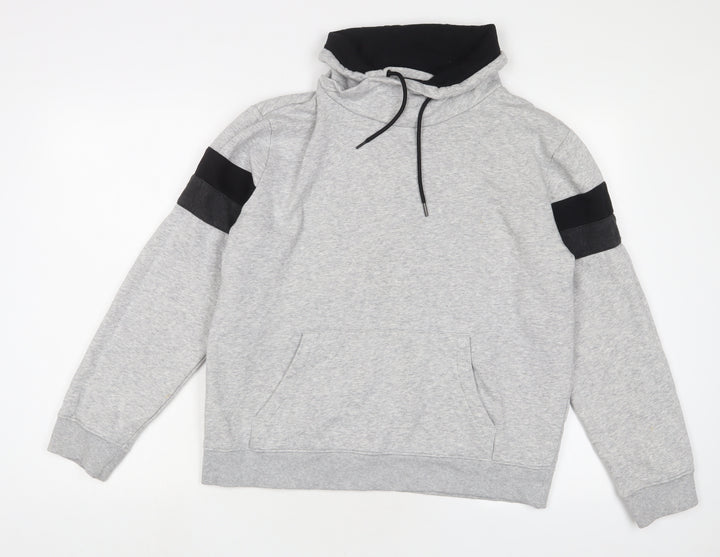 H&M Mens Grey Cotton Pullover Sweatshirt Size M