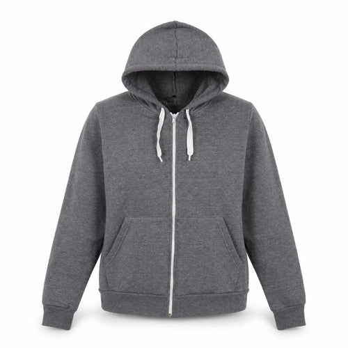Topshop Womens Grey Cotton Full Zip Hoodie Size 10 Zip