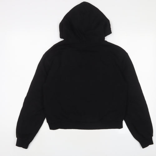 H&M Womens Black Cotton Pullover Hoodie Size S Pullover - New York