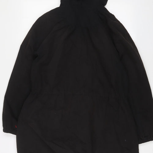 Casual Wear Womens Black Jacket Size 14 Zip
