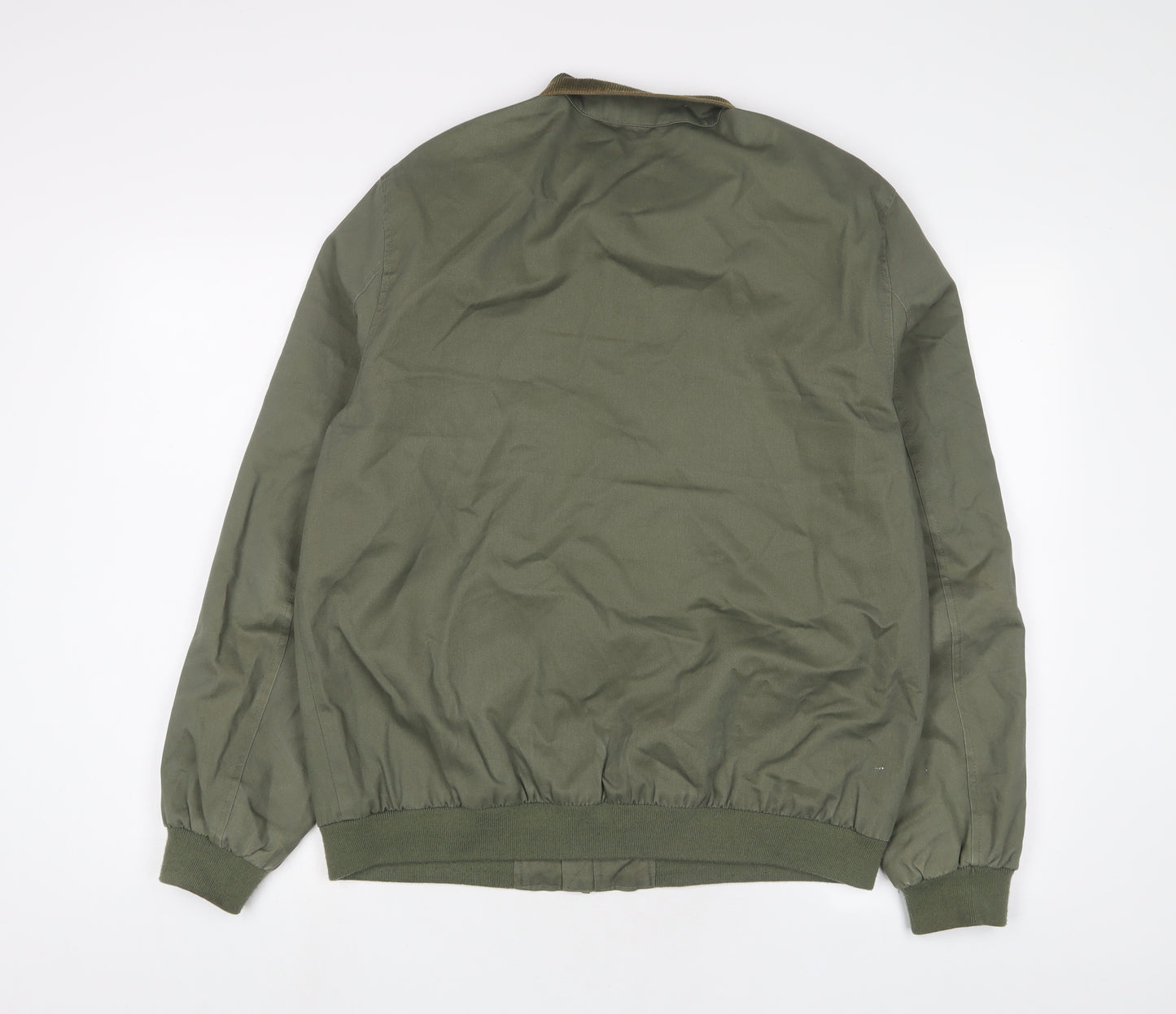 ASOS Mens Green Jacket Size L Zip