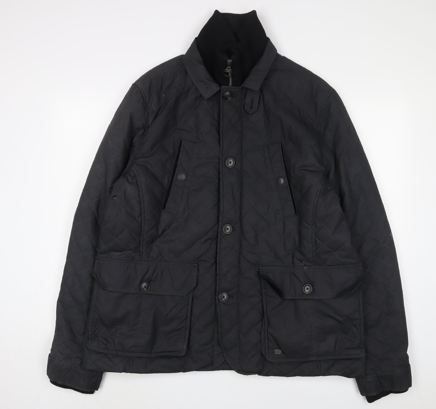 NEXT Mens Black Jacket Size XL Zip