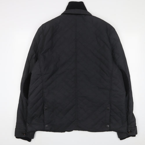 NEXT Mens Black Jacket Size XL Zip