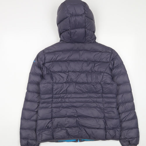 CMP Womens Purple Puffer Jacket Jacket Size M Zip