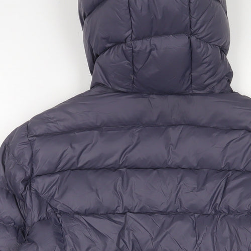 CMP Womens Purple Puffer Jacket Jacket Size M Zip