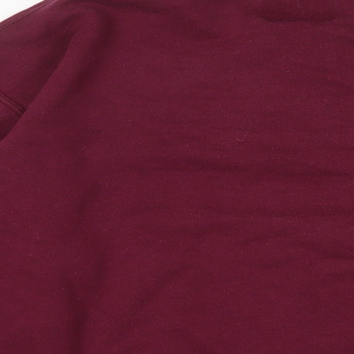 PRETTYLITTLETHING Womens Purple Cotton Pullover Sweatshirt Size M Pullover - Las Vegas