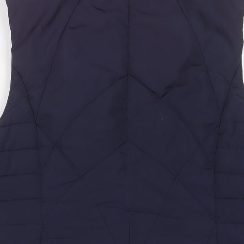 BHS Womens Blue Gilet Jacket Size 18 Zip