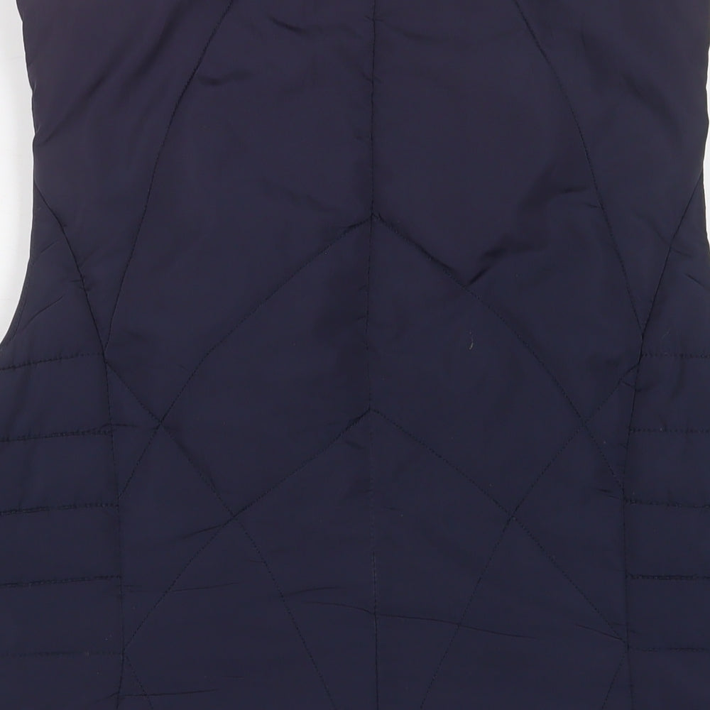 BHS Womens Blue Gilet Jacket Size 18 Zip