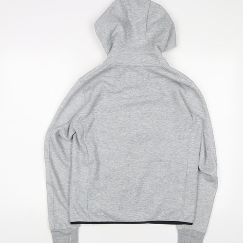 Uniqlo Womens Grey Polyester Full Zip Hoodie Size XS Zip