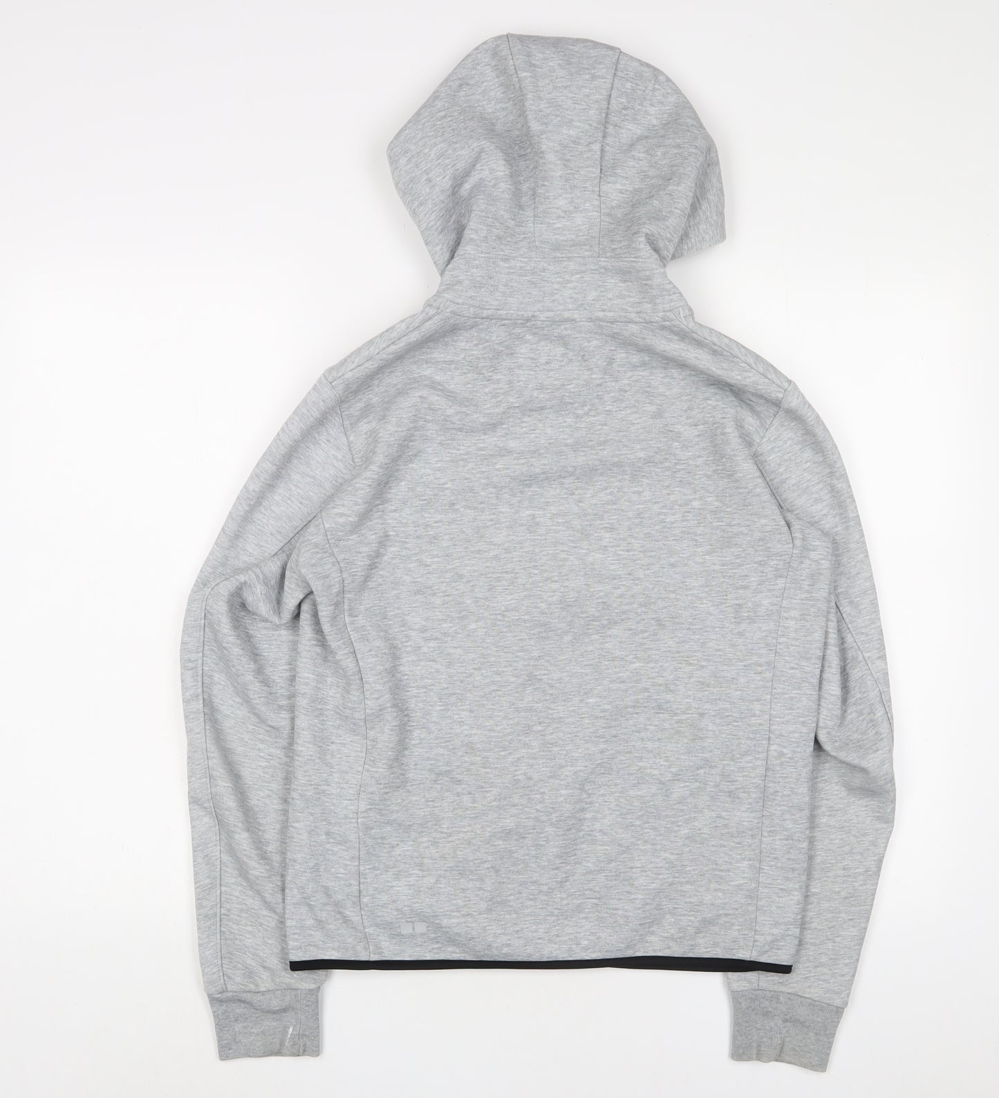 Uniqlo Womens Grey Polyester Full Zip Hoodie Size XS Zip