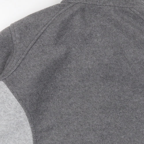 Marks and Spencer Womens Grey Jacket Size 14 Zip