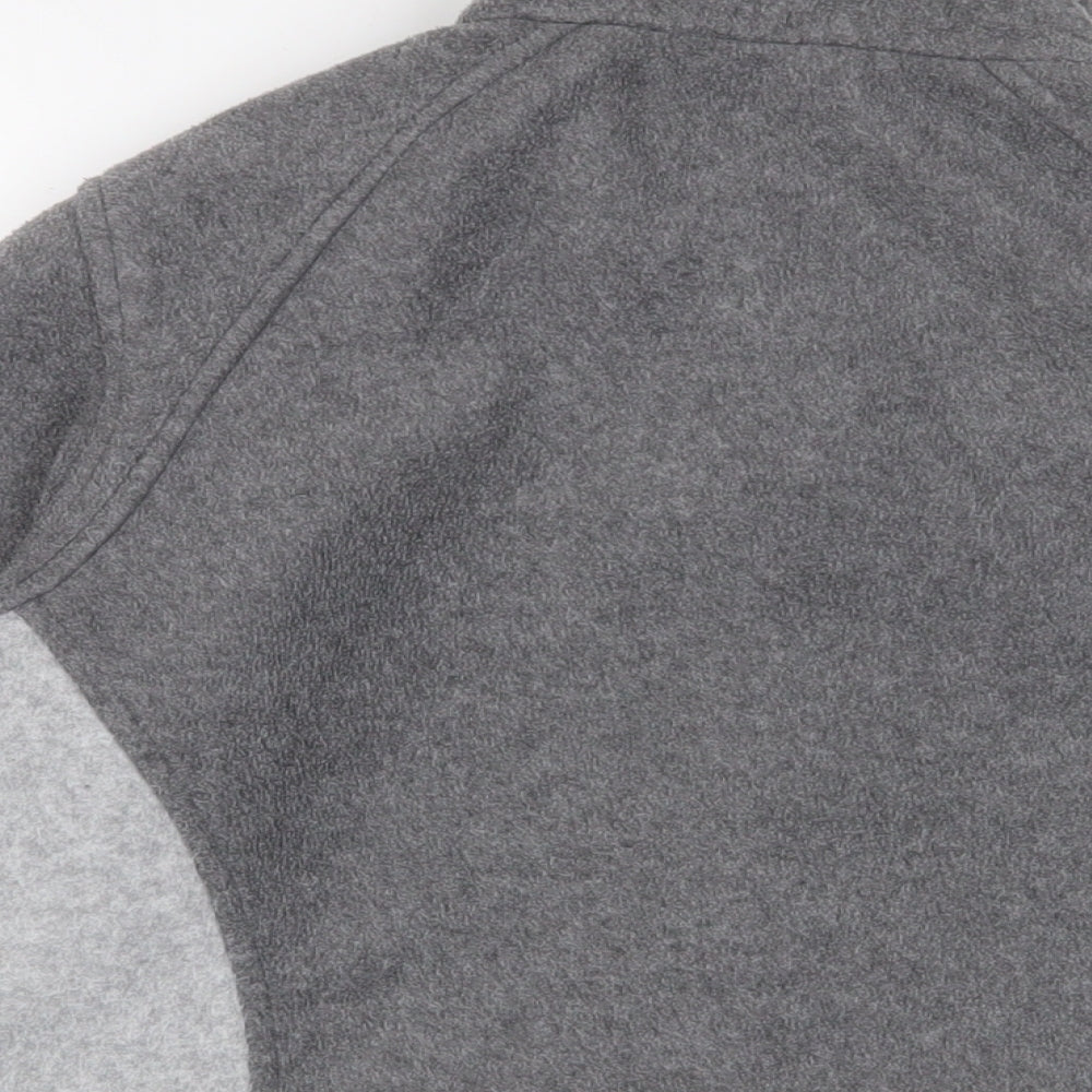 Marks and Spencer Womens Grey Jacket Size 14 Zip