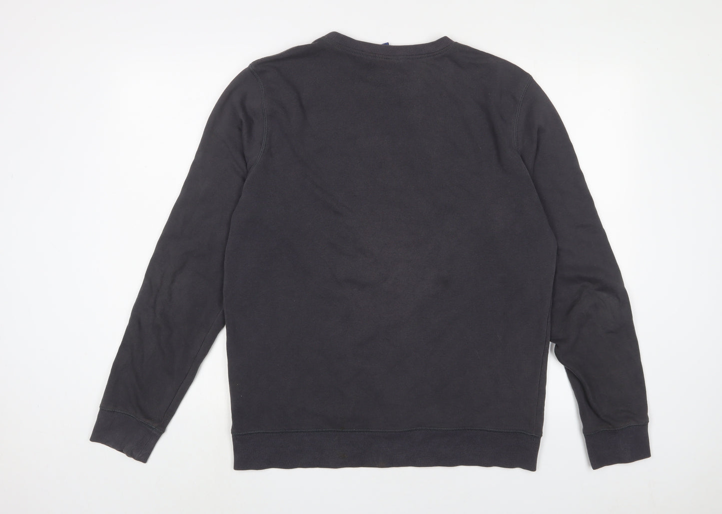 H&M Womens Grey Cotton Pullover Sweatshirt Size M Pullover