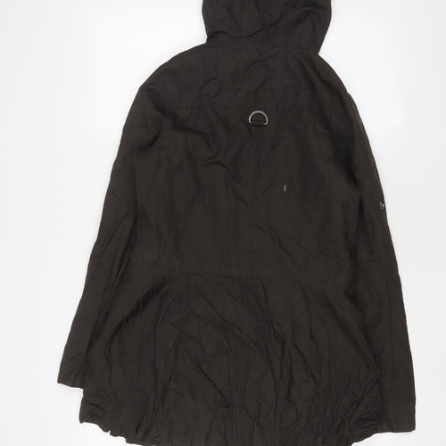 New Look Womens Green Jacket Size 12 Zip