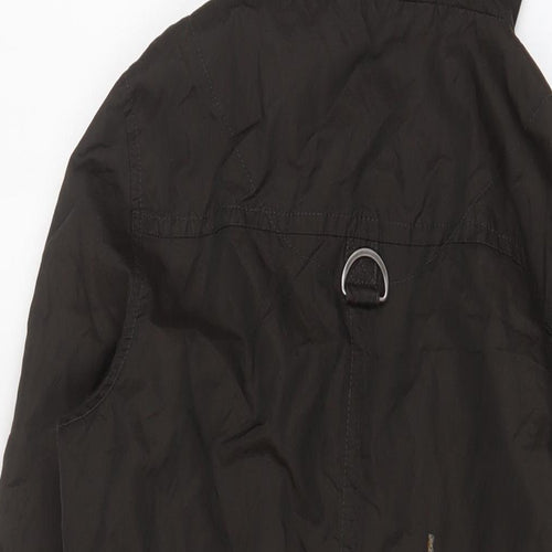 New Look Womens Green Jacket Size 12 Zip