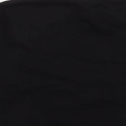 H&M Mens Black Cotton Pullover Sweatshirt Size S