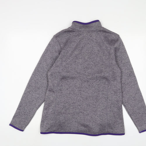 Crane Womens Grey Jacket Size 12 Zip