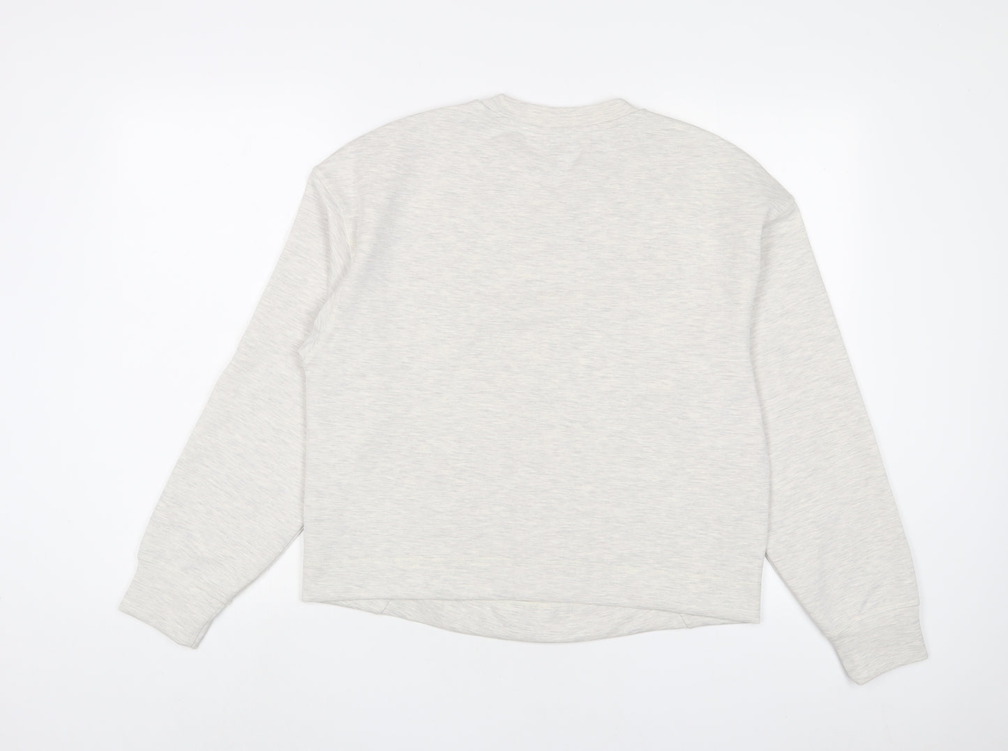 Marks and Spencer Womens Grey Polyester Pullover Sweatshirt Size S Pullover