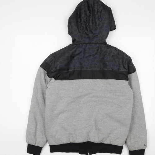 sneaker freak Womens Grey Jacket Size M Zip