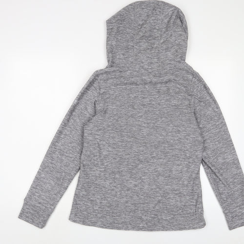 Regatta Womens Grey Polyester Pullover Hoodie Size 10 Pullover