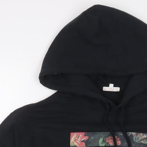 Levi's Mens Black Cotton Pullover Hoodie Size S - Logo