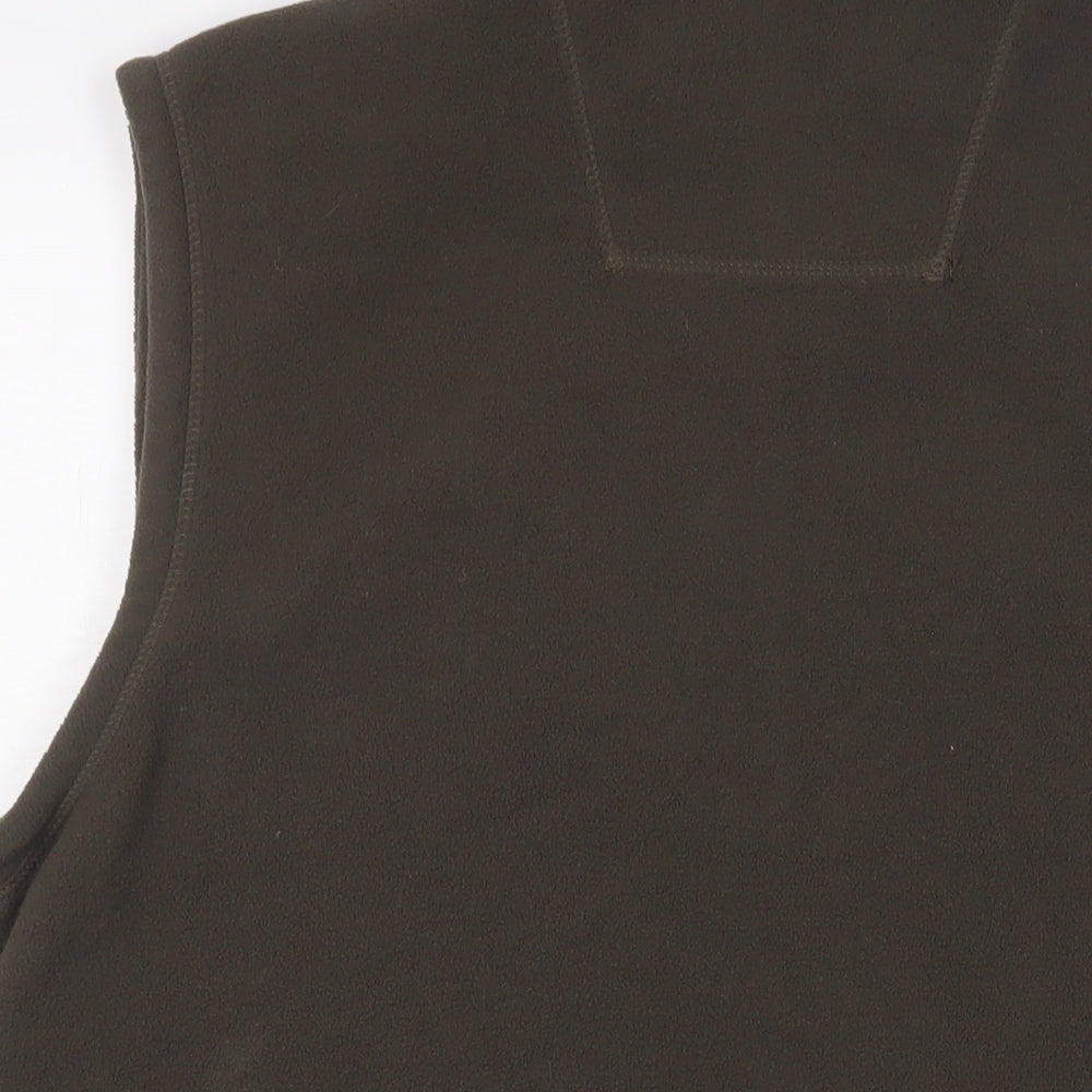 James Pringle Mens Green Gilet Jacket Size XL Zip