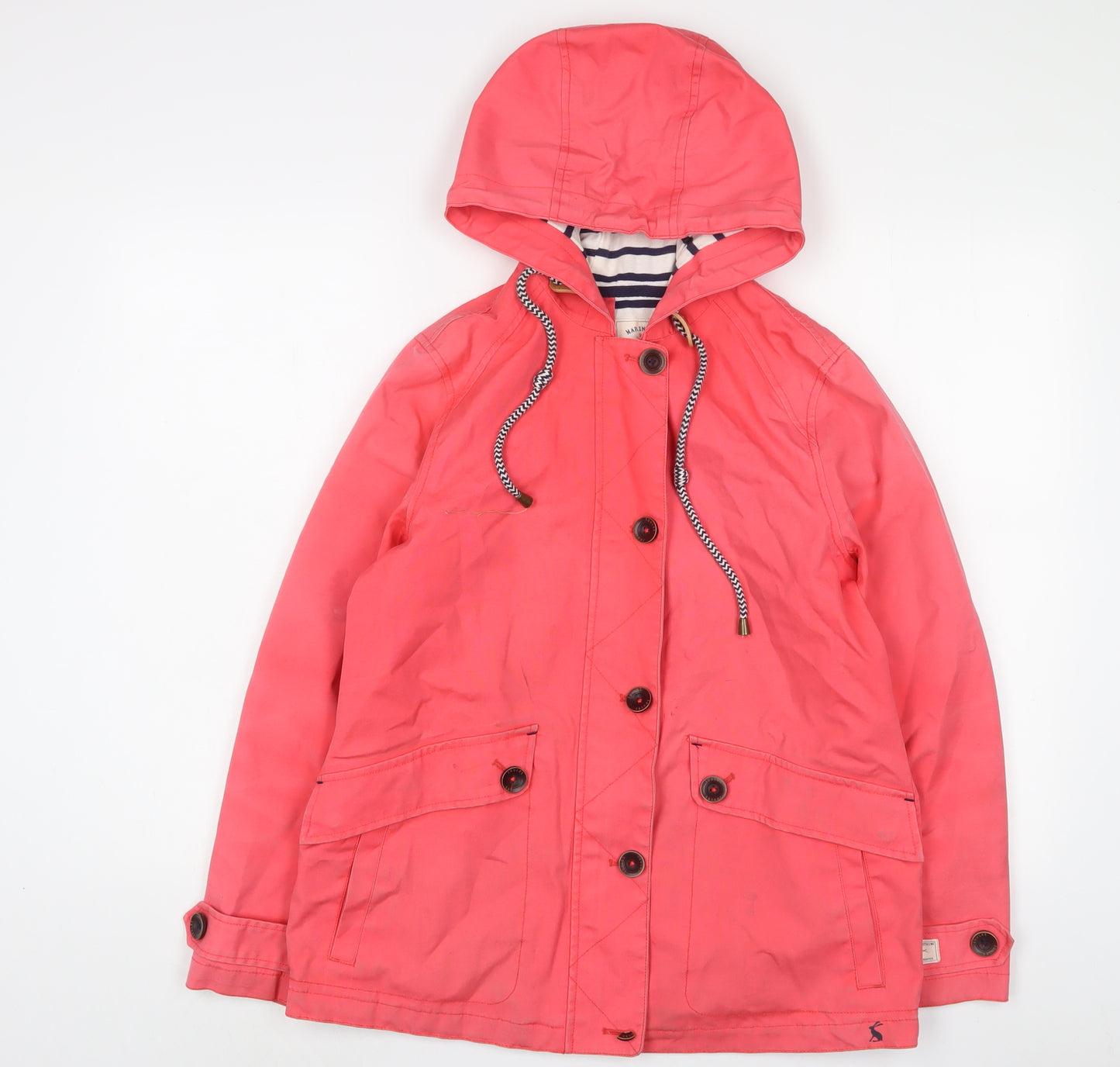 Joules Womens Pink Jacket Size 10 Zip