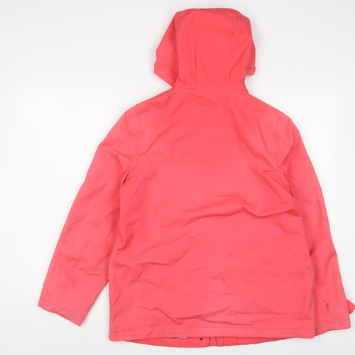 Joules Womens Pink Jacket Size 10 Zip