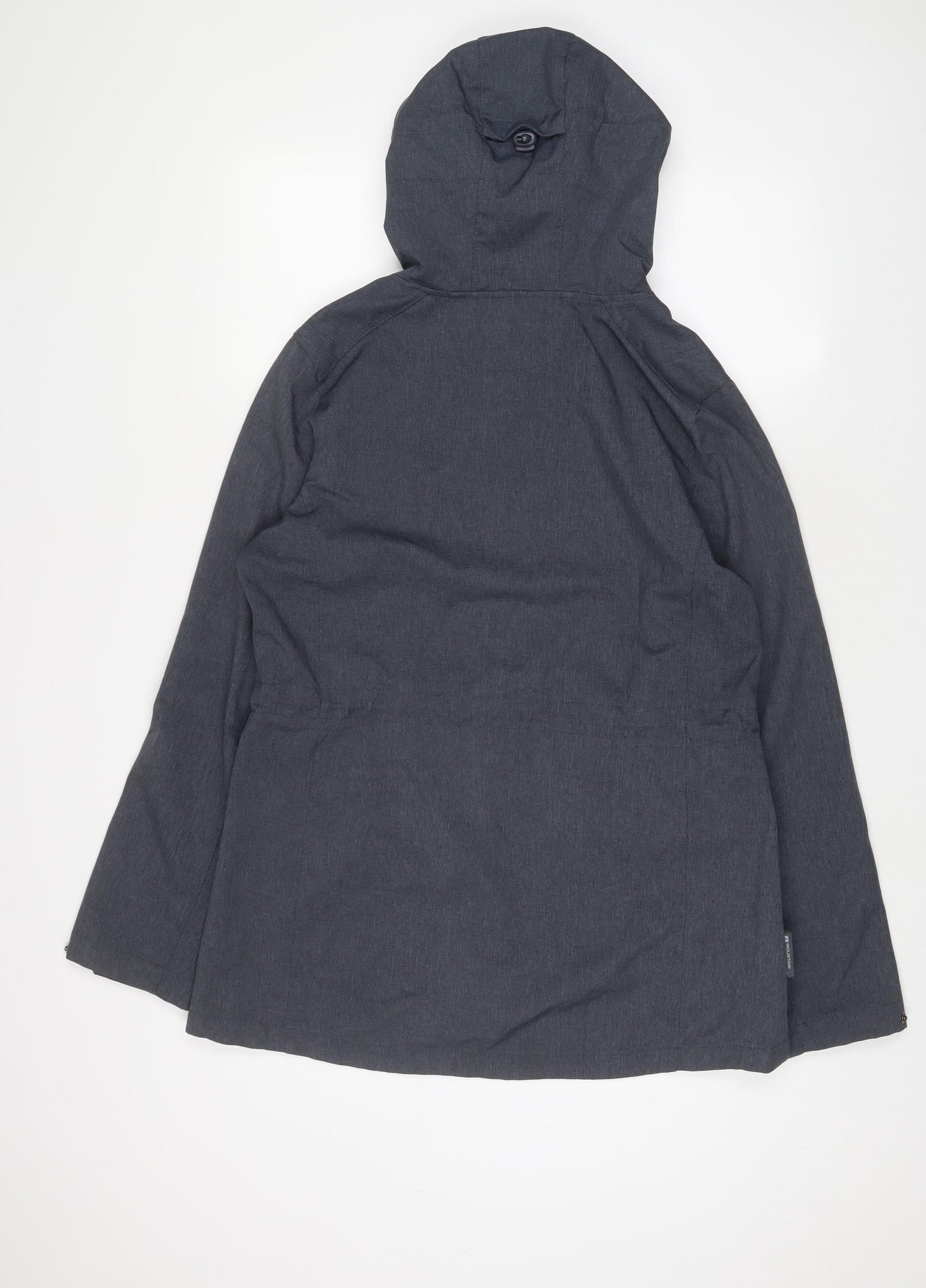 Mountain Warehouse Womens Grey Jacket Coat Size 14 Zip - Logo