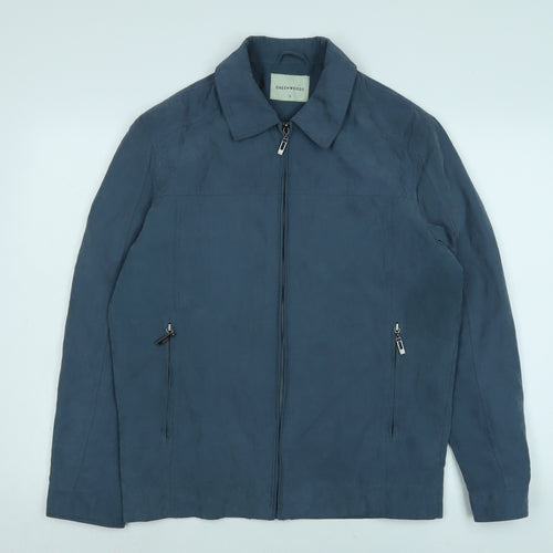 Greenwoods Mens Blue Jacket Size S Zip