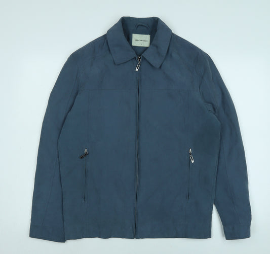 Greenwoods Mens Blue Jacket Size S Zip