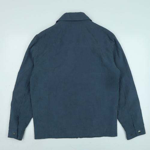 Greenwoods Mens Blue Jacket Size S Zip